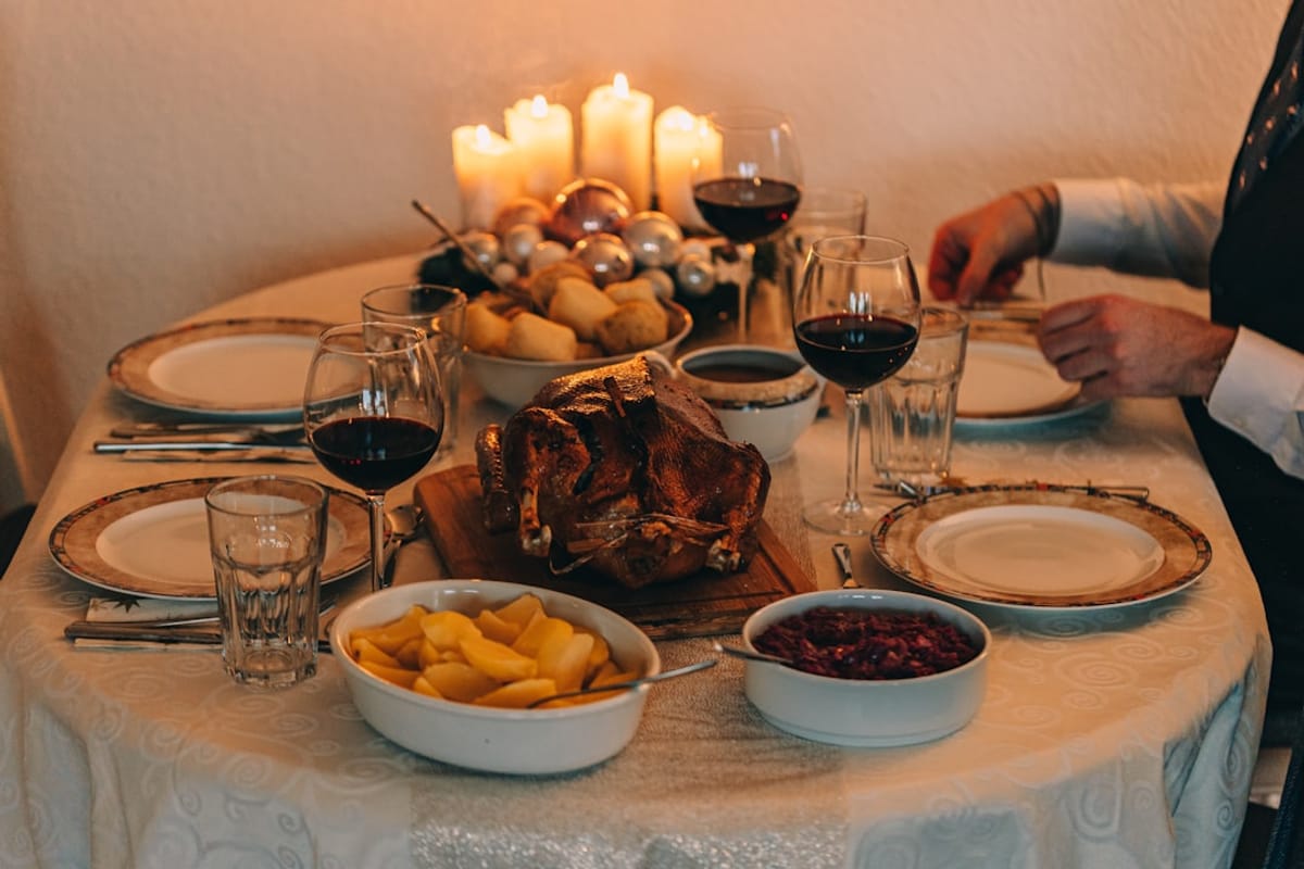 Luxury Living Hackensack | Festive Thanksgiving table setup
