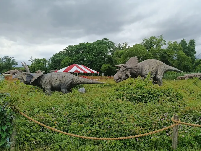 Overpeck County Park | Image of dinosaur deco at the park